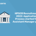 HPSCB Recruitment 2022 Application Process started for Assistant Manager post