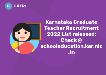 Karnataka Graduate Teacher Recruitment 2022 List released