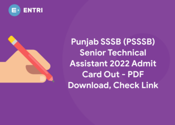 Punjab SSSB (PSSSB) Senior Technical Assistant 2022 Admit Card Out - PDF Download, Check Link
