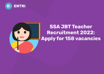 SSA JBT Teacher Recruitment 2022: Apply for 158 vacancies