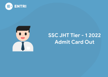 SSC JHT Tier - 1 2022 Admit Card Out