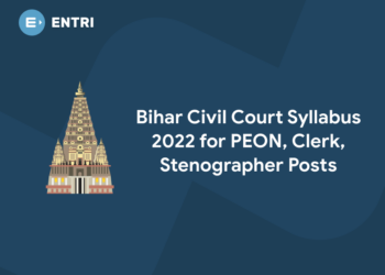 Bihar Civil Court Syllabus 2022 for PEON, Clerk, Stenographer Posts