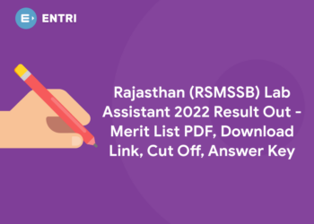 Rajasthan (RSMSSB) Lab Assistant 2022 Result Out - Merit List PDF, Download Link, Cut Off, Answer Key