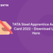 TATA Steel Apprentice Admit Card 2022 – Download Link Here
