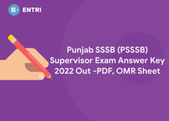 Punjab SSSB (PSSSB) Supervisor Exam Answer Key 2022 Out -PDF, OMR Sheet