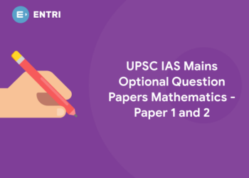 UPSC IAS Mains Optional Question Papers Mathematics - Paper 1 and 2