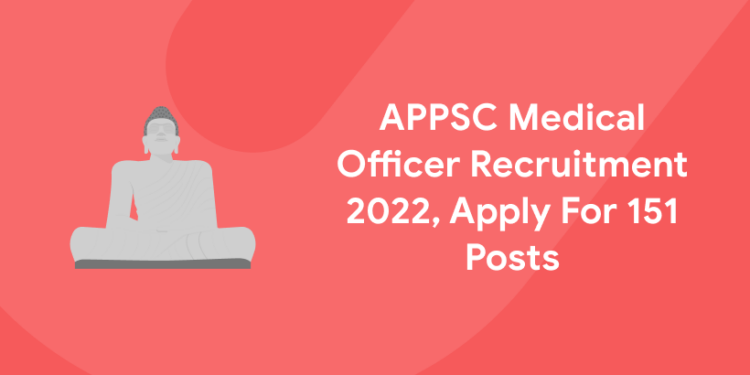 APPSC Medical Officer Recruitment 2022, Apply For 151 Posts.