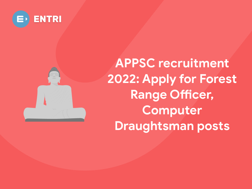 APPSC recruitment 2022 Apply for Forest Range Officer, Computer