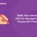 BEML Recruitment 2022 for Management Trainee (MT) Posts (1)