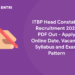 ITBP Head Constable Recruitment 2022 PDF Out - Apply Online Date, Vacancy, Syllabus and Exam Pattern