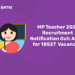 MP Teacher 2022 Recruitment Notification Out Apply for 18527 Vacancies