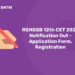 RSMSSB 12th CET 2022 Notification Out - Application Form, Registration