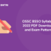 OSSC BSSO Syllabus 2022 PDF Download and Exam Pattern