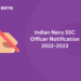 Indian Navy SSC Officer Notification 2022-2023