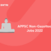 APPSC Non-Gazetted Jobs 2022