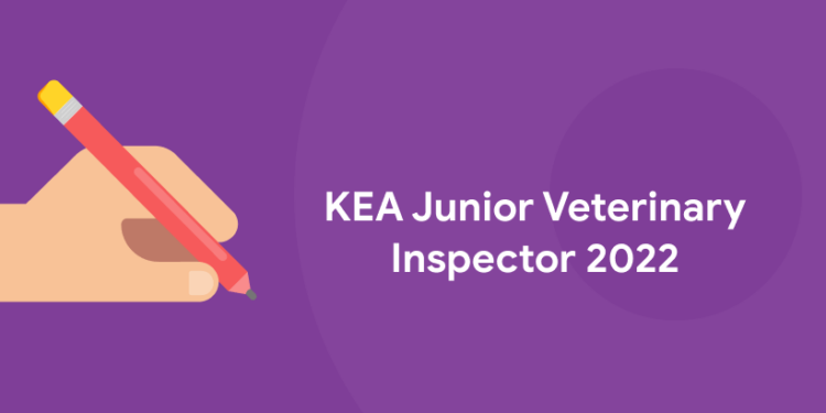 KEA Junior Veterinary Inspector 2022, Apply for 250 Posts