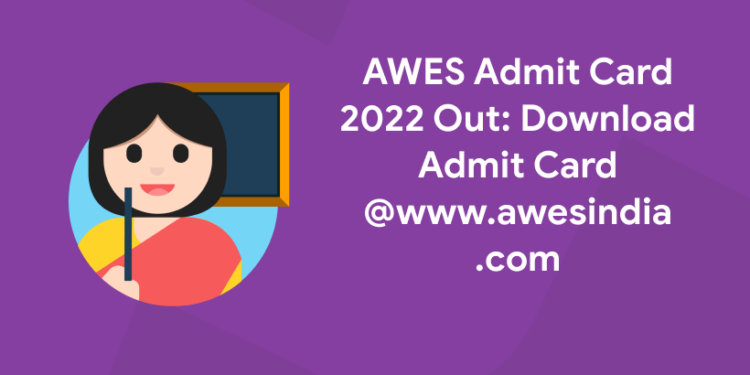 awes admit card