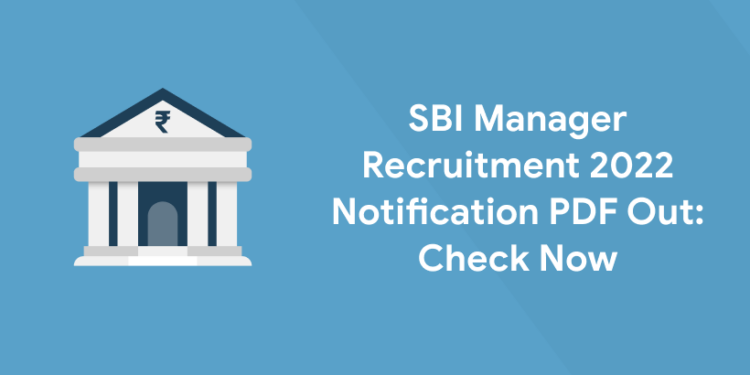SBI Manager Recruitment