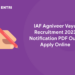 IAF Agniveer Vayu Recruitment 2023 Notification PDF Out - Apply Online