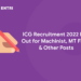 ICG Recruitment 2022 PDF Out for Machinist, MT Fitter & Other Posts