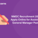 NMDC Recruitment 2022 Apply Online for Assistant General Manager Posts