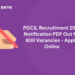 PGCIL Recruitment 2022 Notification PDF Out for 800 Vacancies - Apply Online
