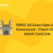 TSPSC AE Exam Date 2022 Announced - Check Date, Admit Card Link
