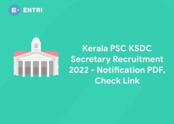 Kerala PSC KSDC Secretary Recruitment 2022 - Notification PDF, Check Link