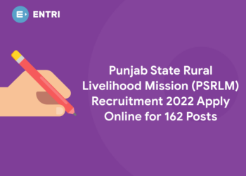Punjab State Rural Livelihood Mission (PSRLM) Recruitment 2022 Apply Online for 162 Posts