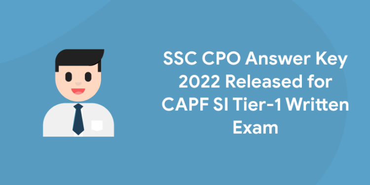 ssc cpo answer key