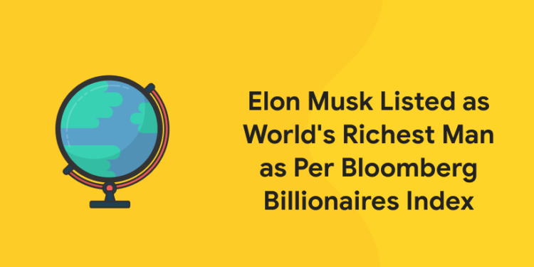 world richest man elon musk