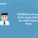 DSSSB Recruitment