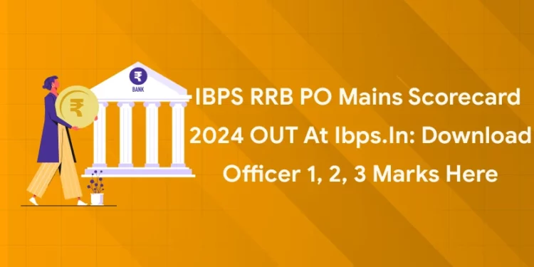 IBPS RRB PO Mains Scorecard