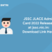 JSSC JLACE Admit Card