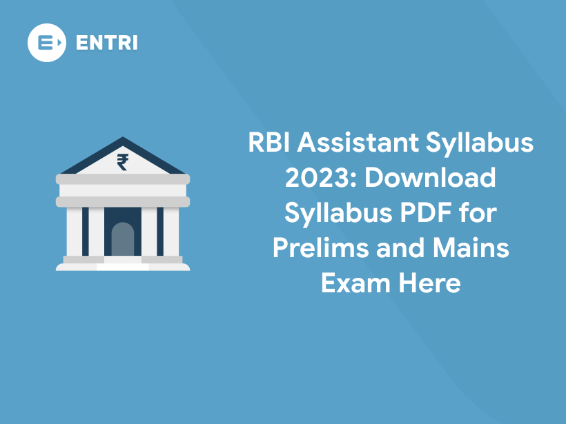 Rbi Assistant Syllabus 2023 Download Syllabus Pdf For Prelims And