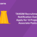 TANSIM Recruitment Notification Out