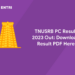 TNUSRB PC Result 2023 Out