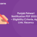 Punjab Patwari Notification PDF 2022-23 – Eligibility Criteria, Apply Link, Vacancy