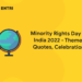 Minority Rights Day in India 2022 - Theme, Quotes, Celebration