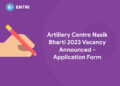 Artillery Centre Nasik Bharti 2023 Vacancy Announced - Application Form