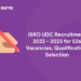 ISRO UDC Recruitment 2022 - 2023 for 526 Vacancies, Qualification, Selection