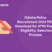 Odisha Police Recruitment 2023 PDF Download for 4790 Posts - Eligibility, Selection Process