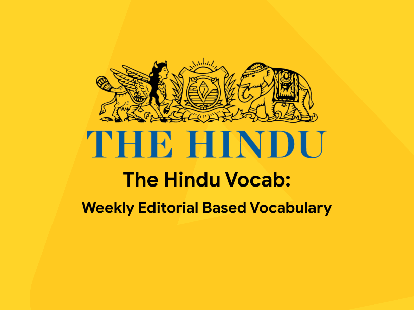 The Hindu Editorial Vocabulary in 2022