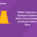 tnpsc Veterinary Assistant