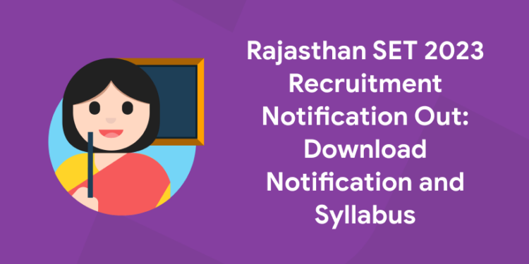 Rajasthan SET 2023