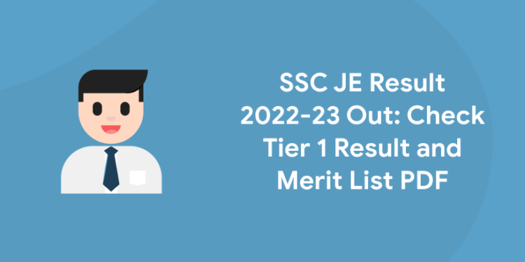 SSC JE Result 2022-23 Out