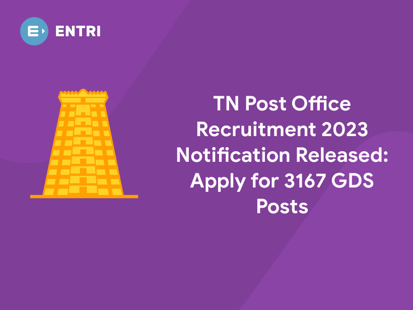 TN Post Office Recruitment 2023 Notification Released Apply for 3167