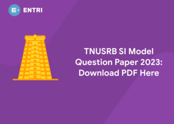 TNUSRB SI Model Question Paper
