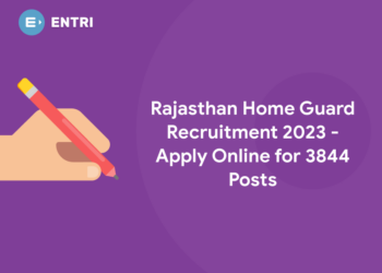 Rajasthan Home Guard Recruitment 2023 - Apply Online for 3844 Posts
