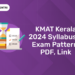 KMAT Kerala 2024 Syllabus & Exam Pattern: PDF, Link
